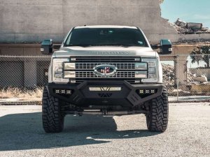 Ford F-250 Bumper - Front - Road Armor - SPARTAN Bolt-On Pre-Runner Guard - Tex Blk - `17-`20